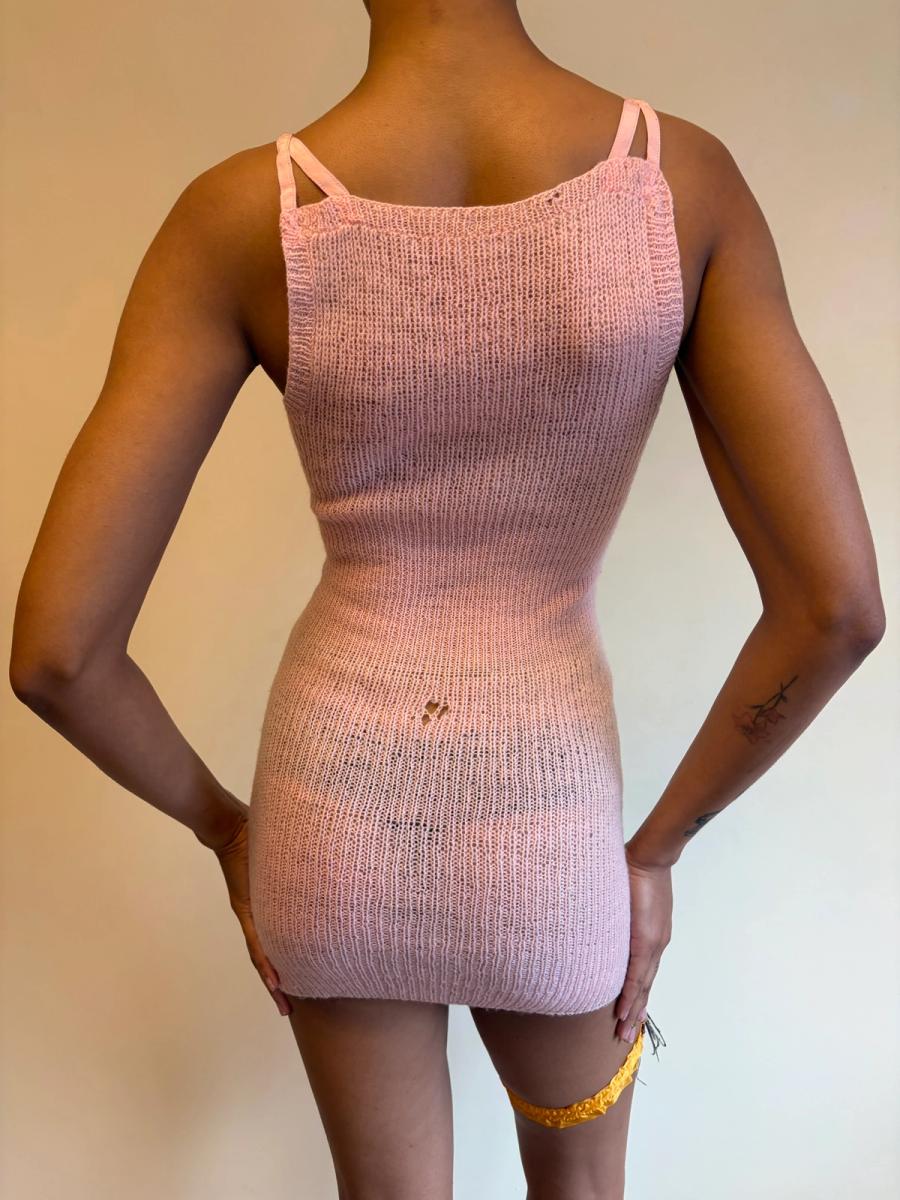1930 Knit Bubblegum Pink Slip product image