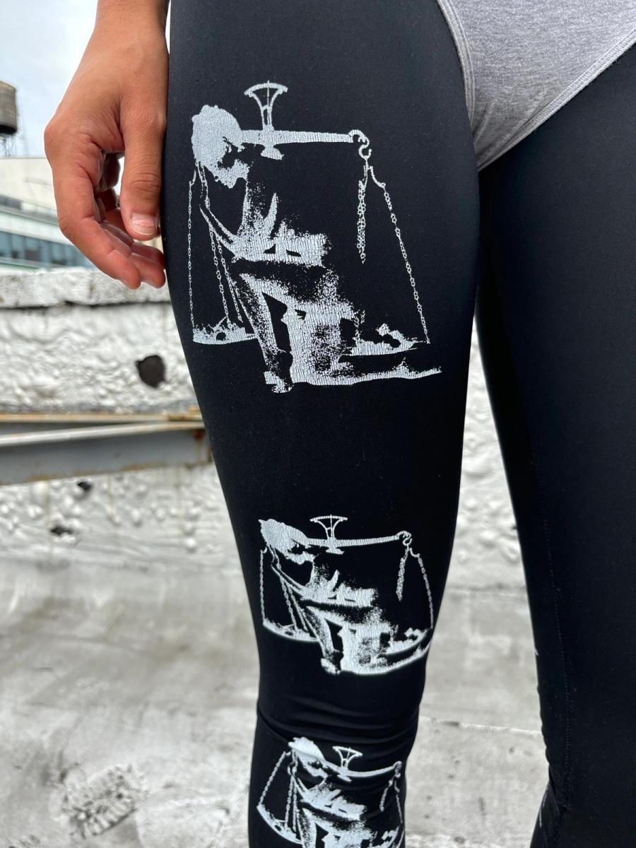 Thinker Woman Black Leggings product image