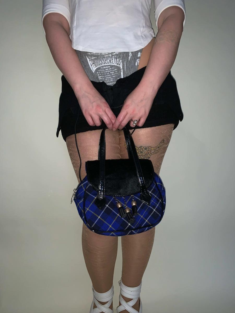 90s Vivienne Westwood Tartan Sporran Purse product image