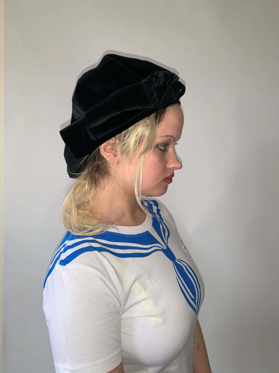 1990s Vivienne Westwood Velvet Cap product image