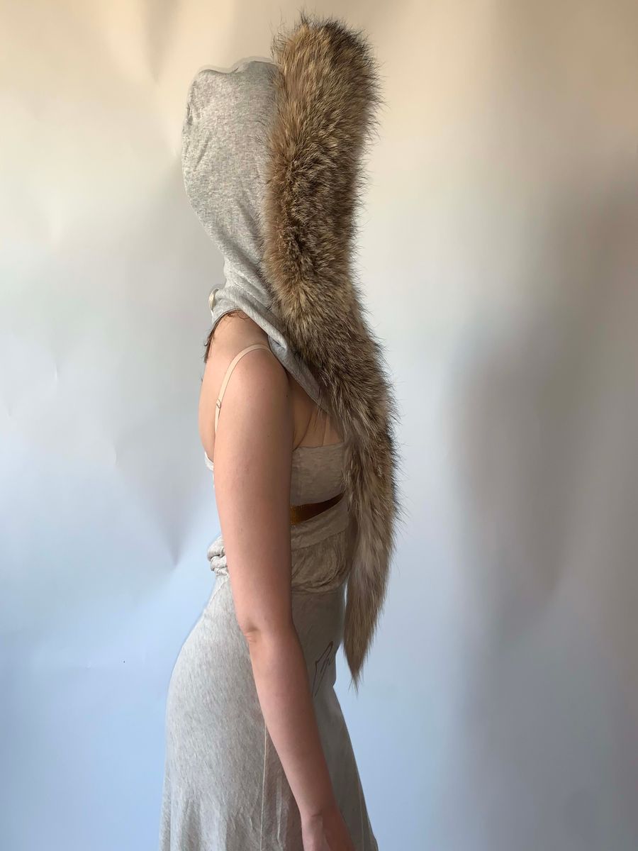 Yeah Right!! Hood with Detachable Fur Trim  product image