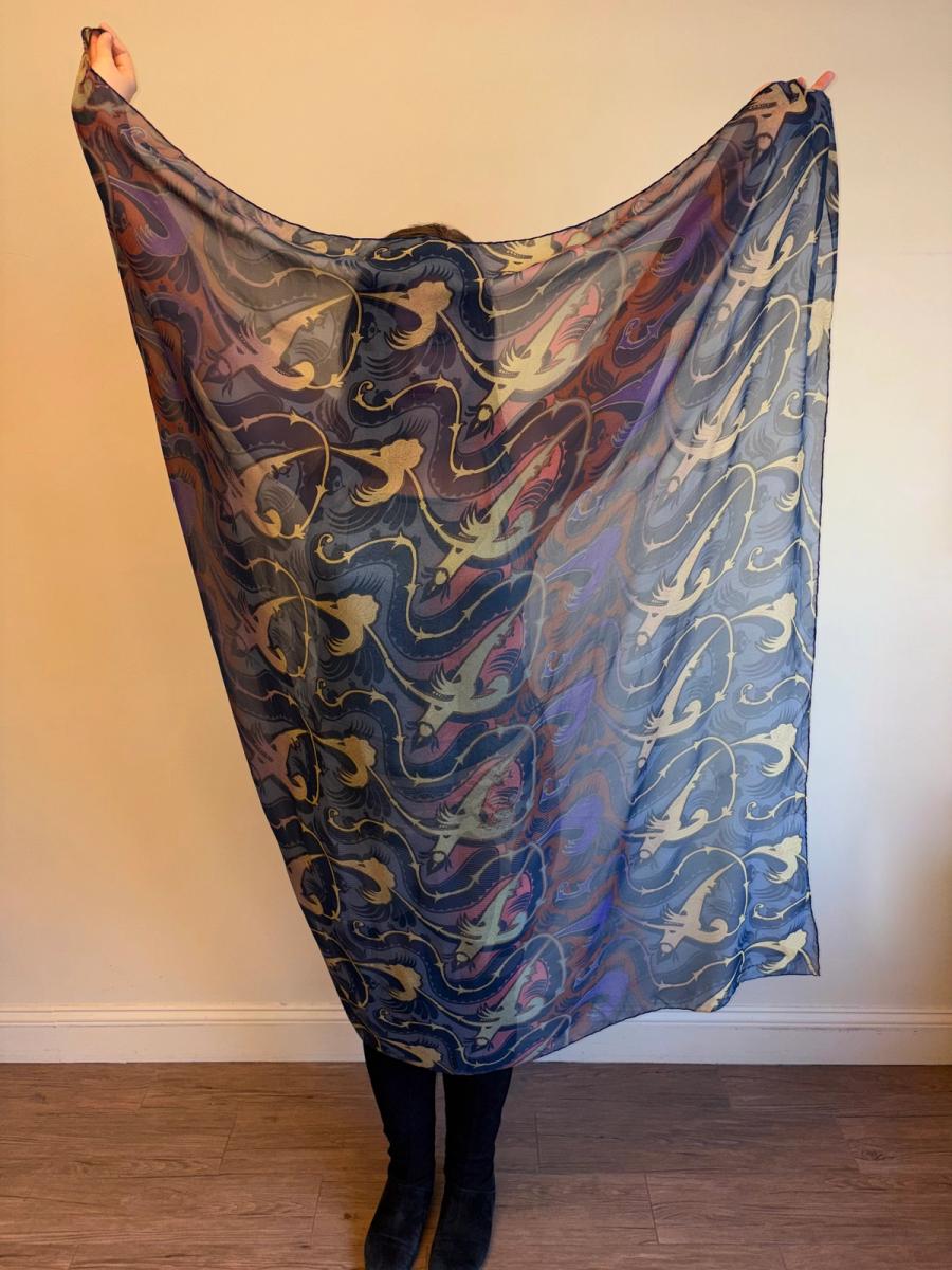 1993 Vivienne Westwood 'Grand Hotel' Oversized Shawl product image