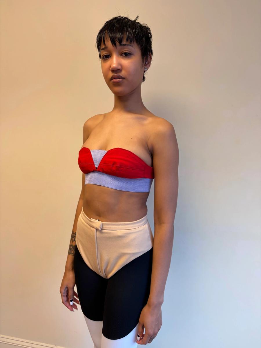 1985 Bodymap Bustier "Barbee Takes A Trip Around Nature's Cosmic Curves" product image