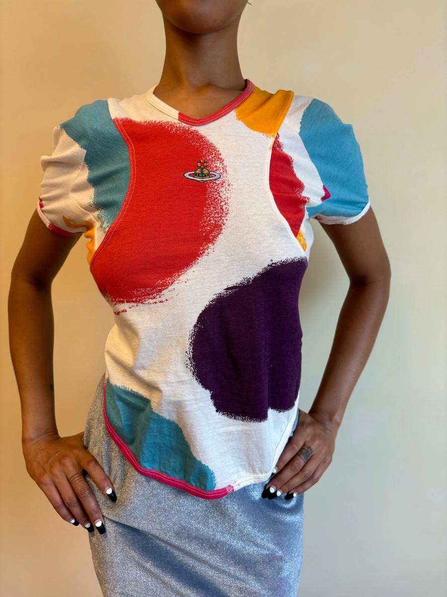 90s Vivienne Westwood Polka Dot Top