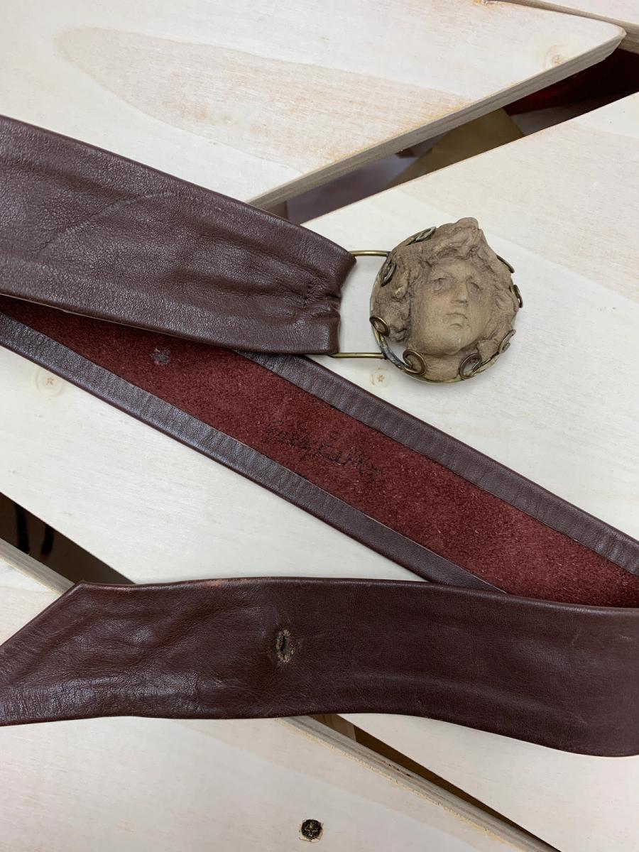 Vintage Sculpted Face Belt product image