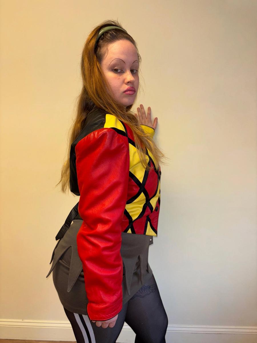 Scussi Gianfranco Harlequin Leather Jacket product image