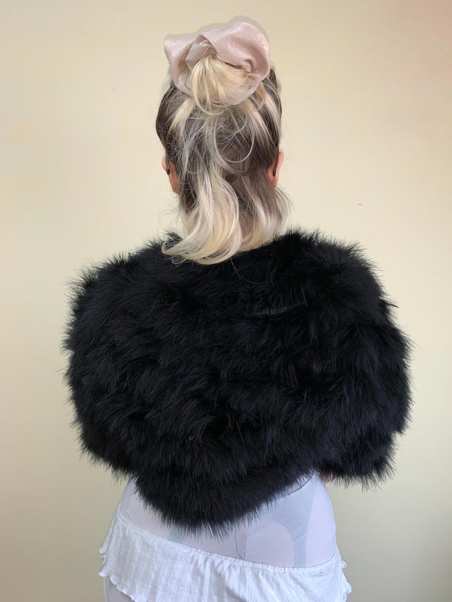Obscure Desire of Bourgeoisie Marabou Jacket product image