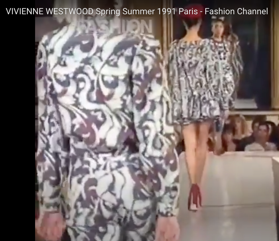 Vivienne Westwood 'Cut, Slash, & Pull' Print Socks product image