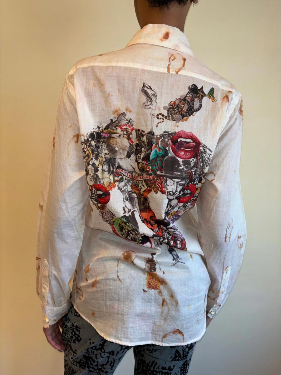 Maxsix Scorched Button Up product image