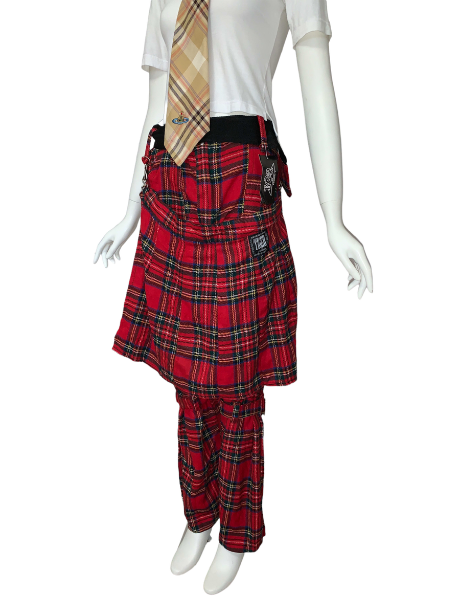80s Tiger London Plaid Seditionaries Pants product image
