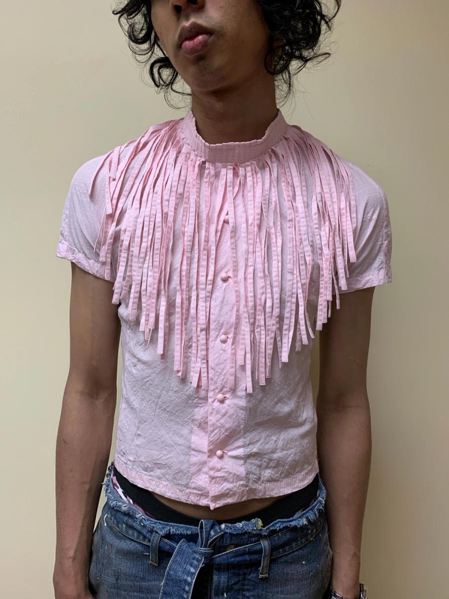 Issey Miyake HaaT Detachable Fringe Shirt product image