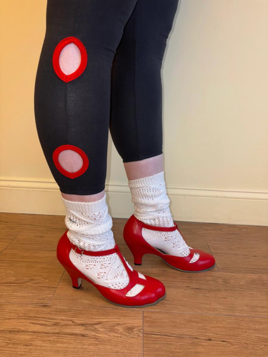 Vivienne Westwood Red Animal T-Strap Pumps  product image