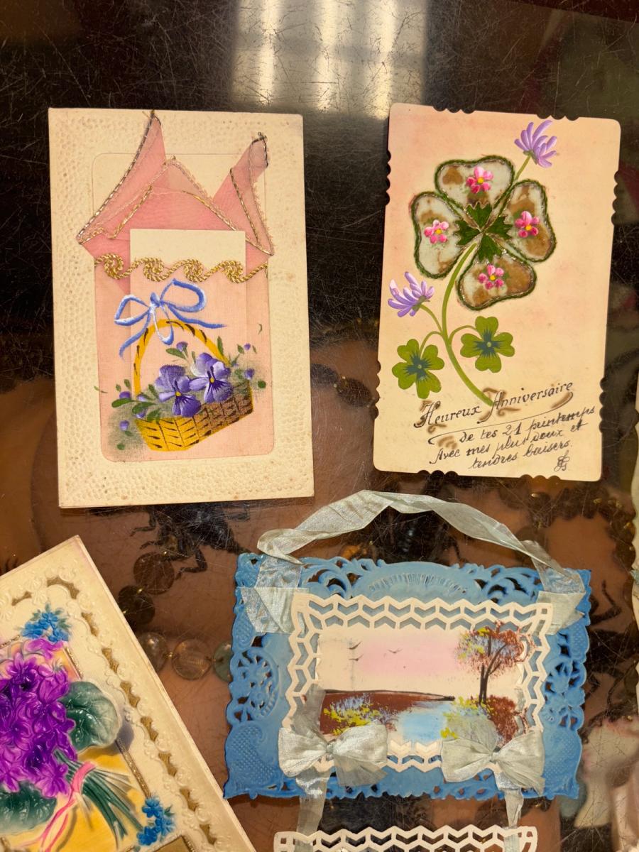 Set of French Antique Cards product image