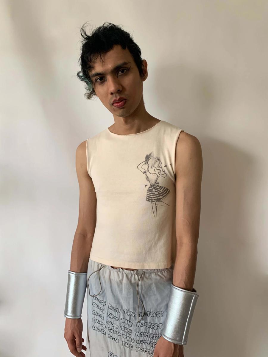 Poetry of Sex Pencil Drawing Tanktop product image