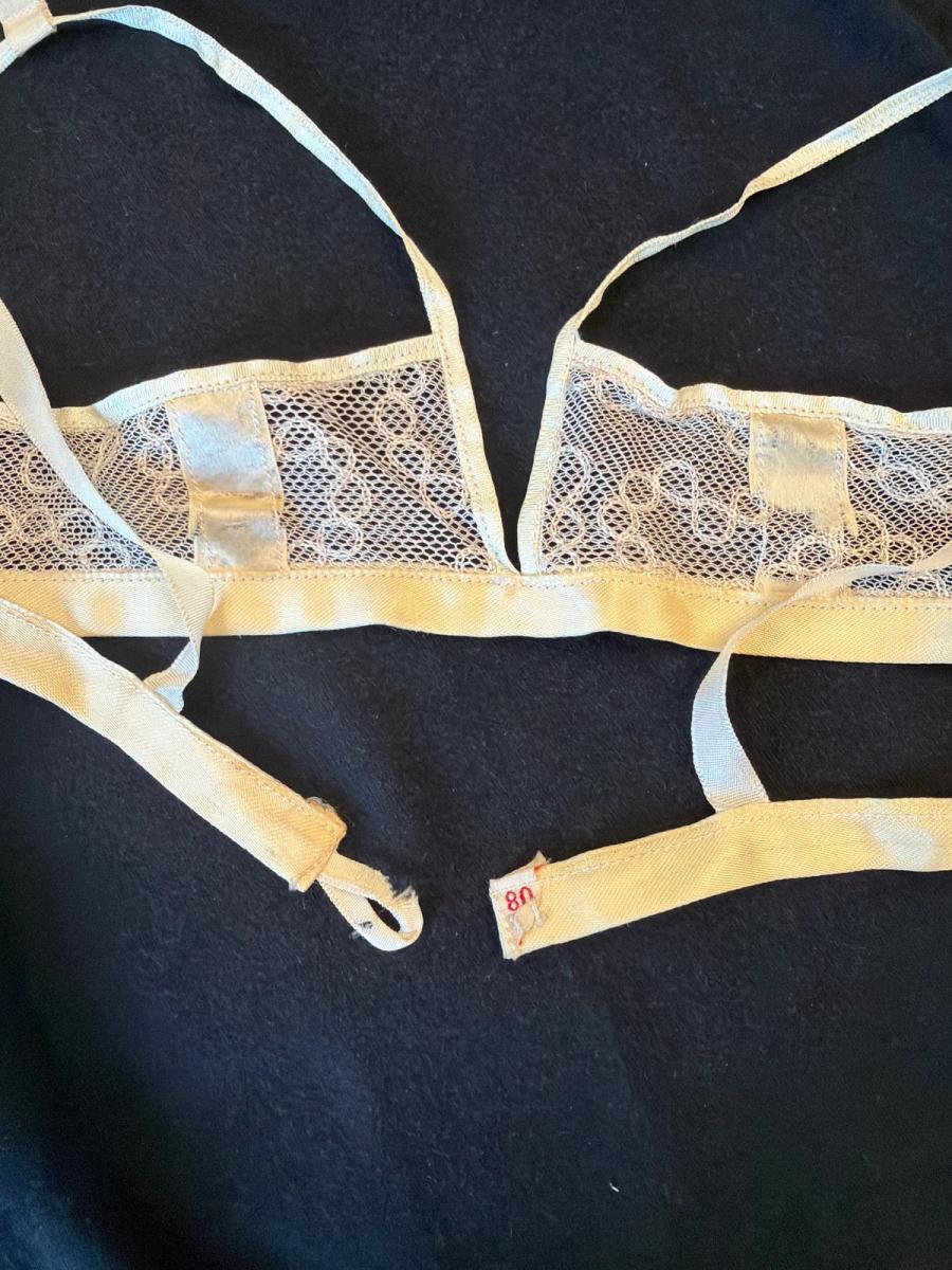 1930s French Open Cup Bra  product image