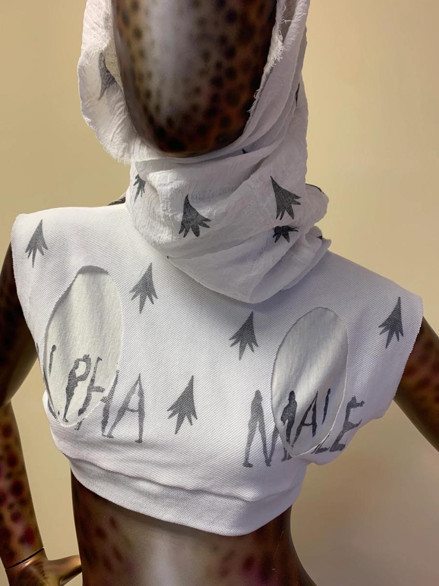 Alpha Male Top With Gauze Hood 2 product image