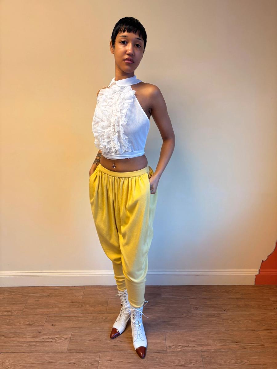 Chantal Thomass Mesh Ruffled Dickie product image