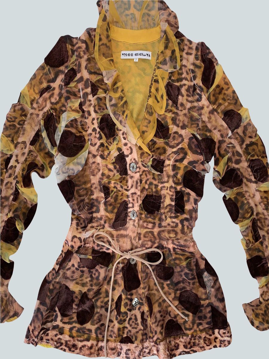 Yoshiki Hishinuma Leopard Shirt product image