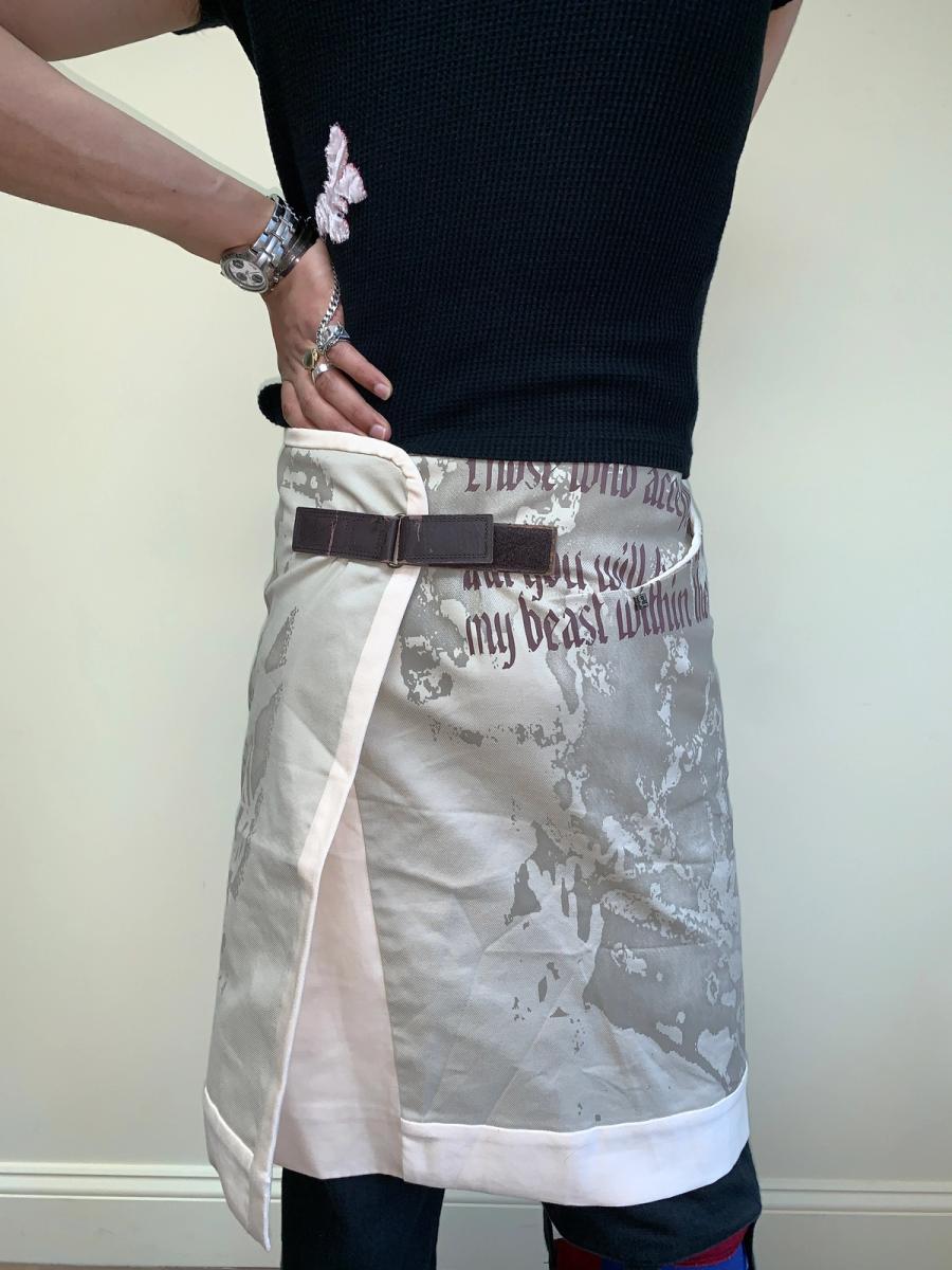 90s Beauty: Beast Wrap Skirt product image