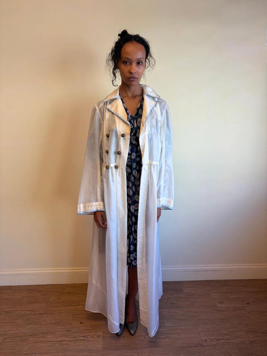 1930s Nylon Duster Jacket  product image