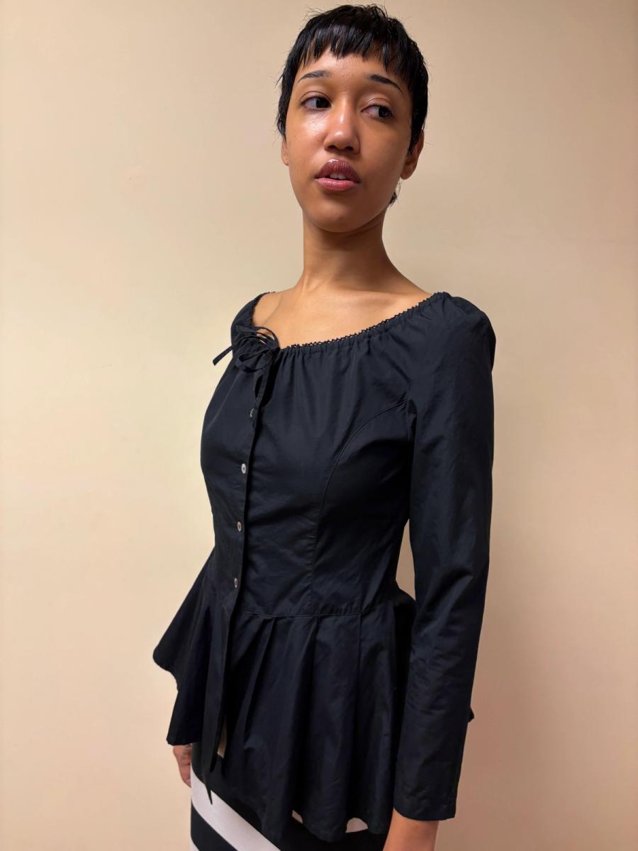 Chantal Thomass Off-the-Shoulder Drawstring Top  product image