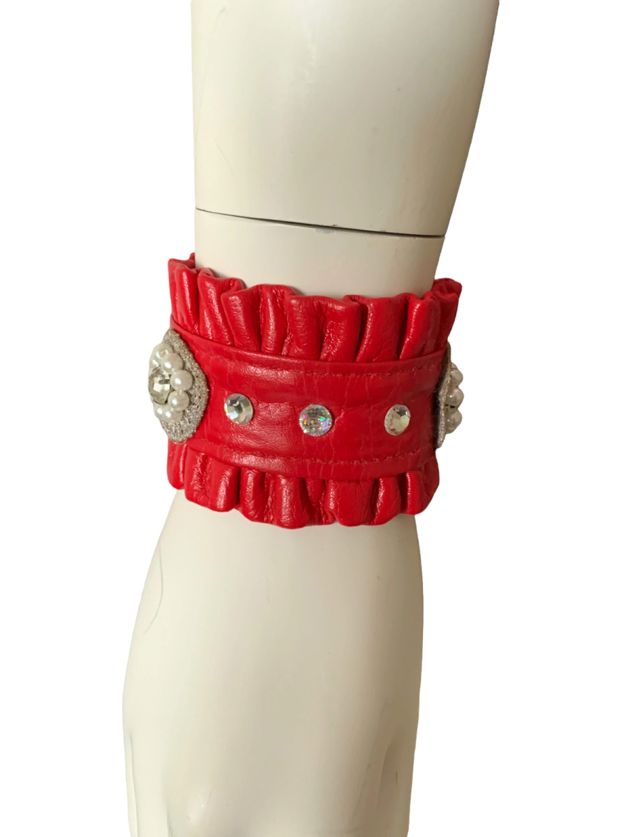 MILK Red Leather Bracelet product image