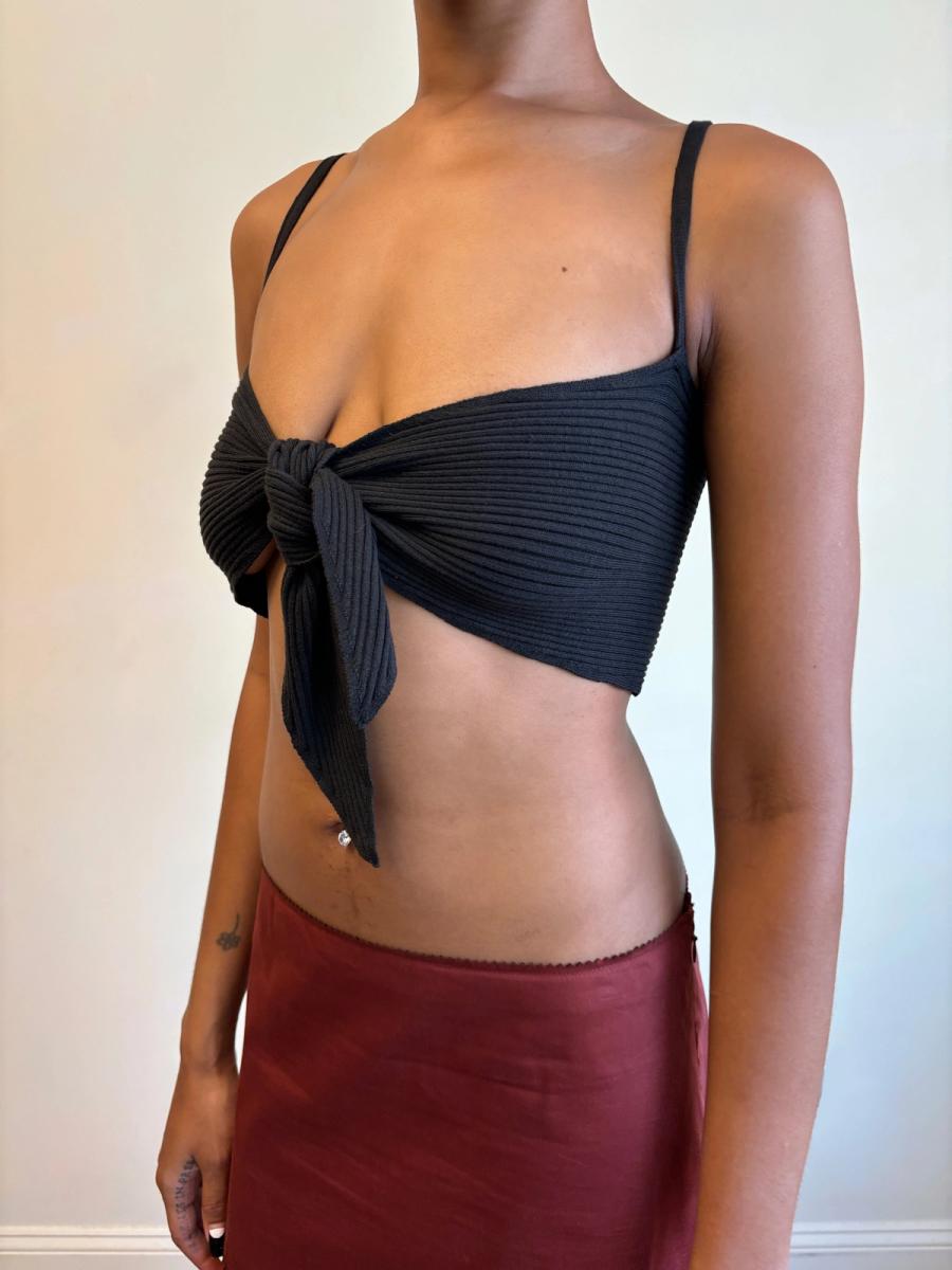 Vintage Jean-Paul Gaultier Tie Top product image