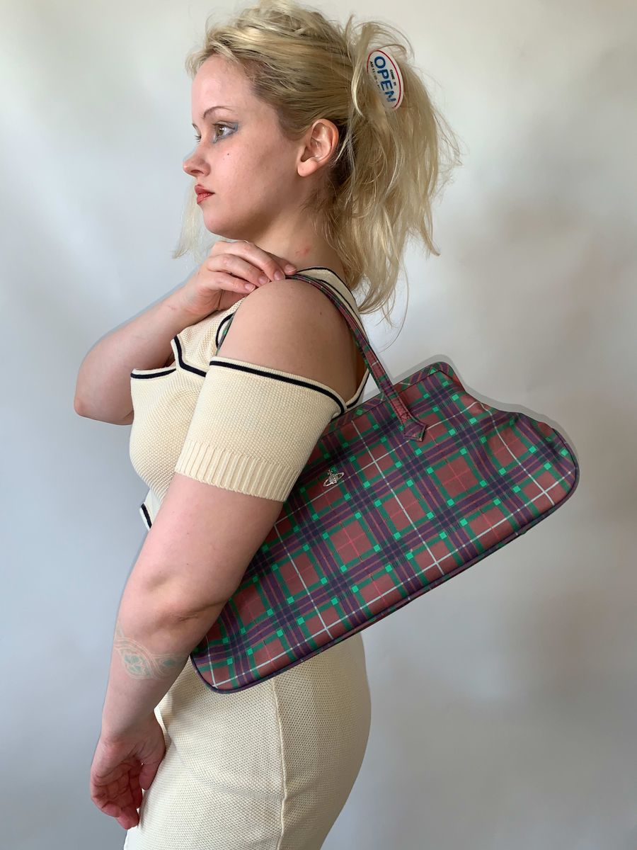 Vivienne Westwood 90s Plaid Purse product image