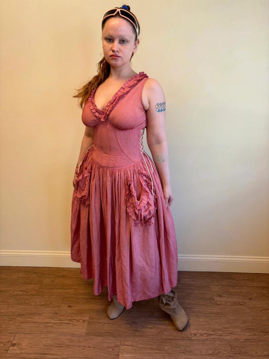 SS 1992 Chantal Thomass Corseted Sundress With Pockets product image