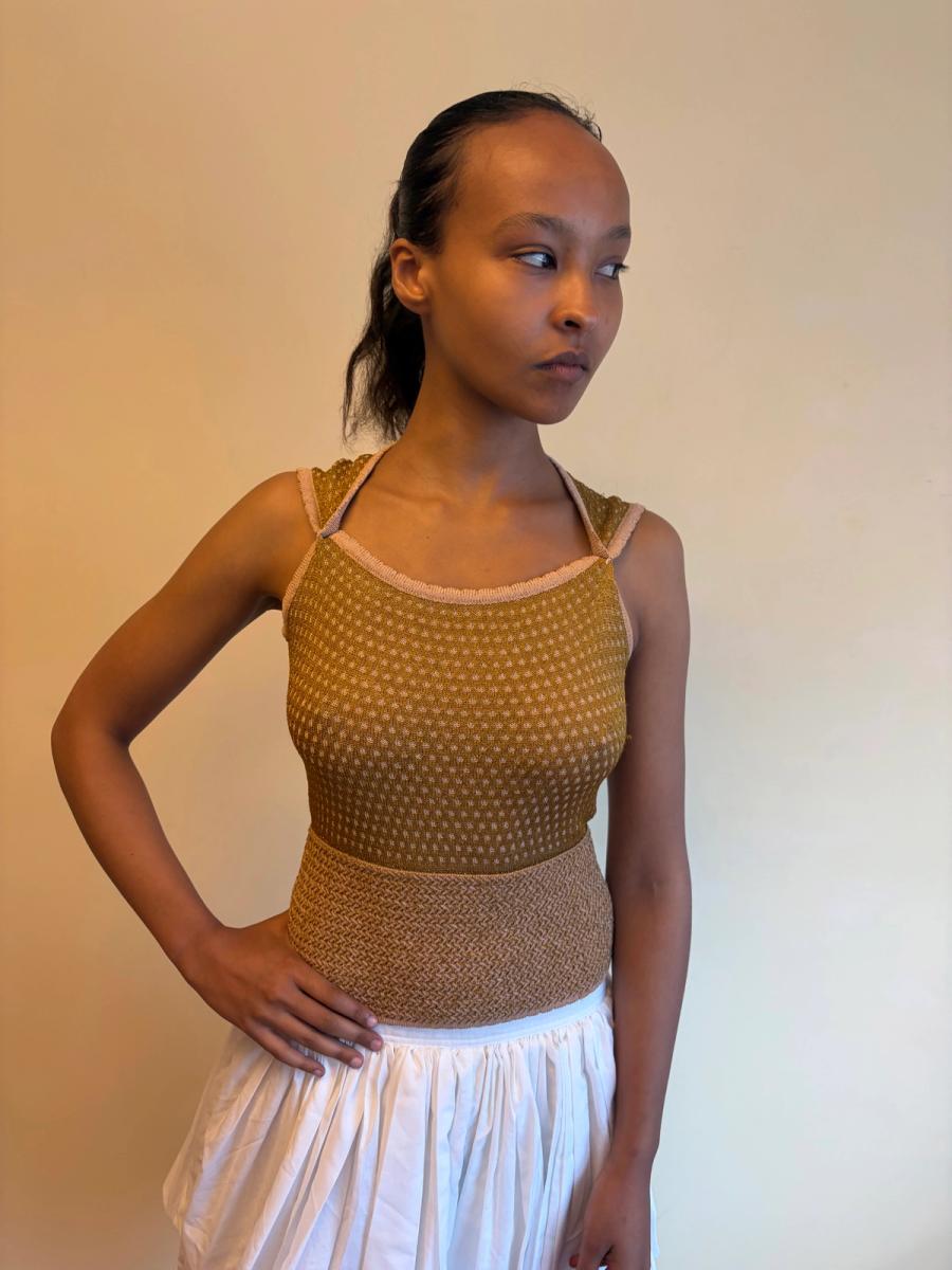 Vivienne Westwood Gold Label Gold Knit Top product image