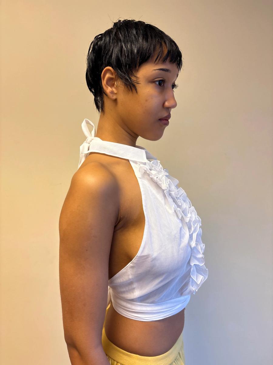 Chantal Thomass Mesh Ruffled Dickie product image