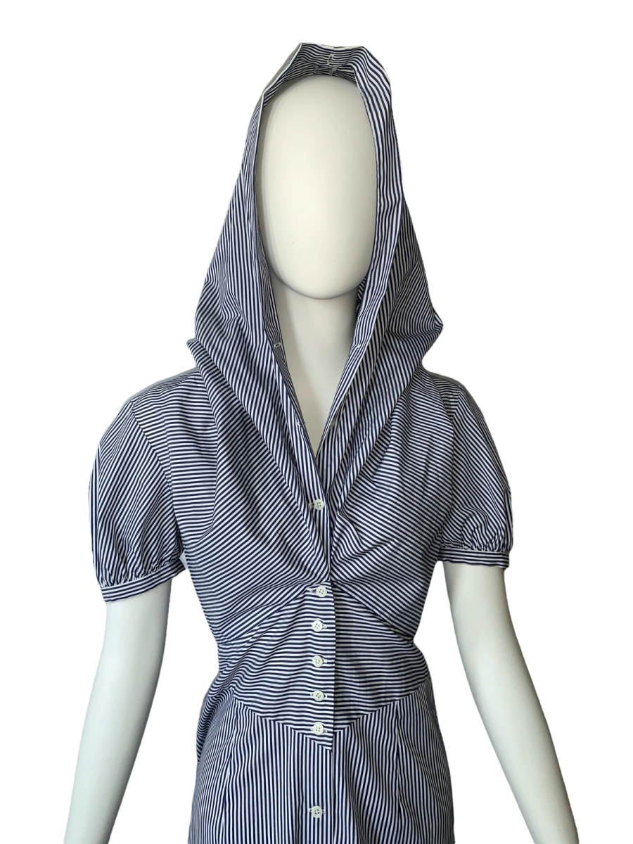 Vintage Vivienne Westwood Hooded Button Down Dress product image