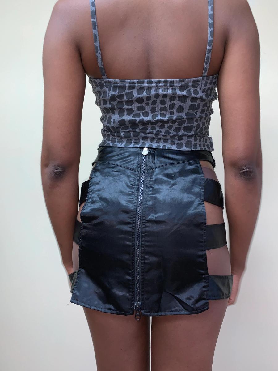 Fötus Cage Strap Miniskirt product image