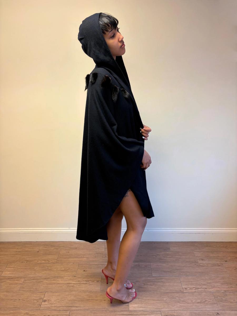 Yvan & Marzia Fur Tail Cape product image