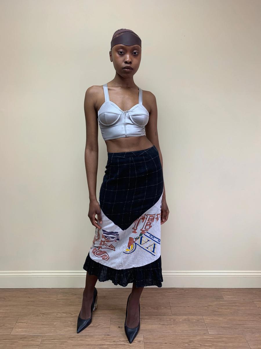 20471120 Patchwork "Recycouture" Skirt product image