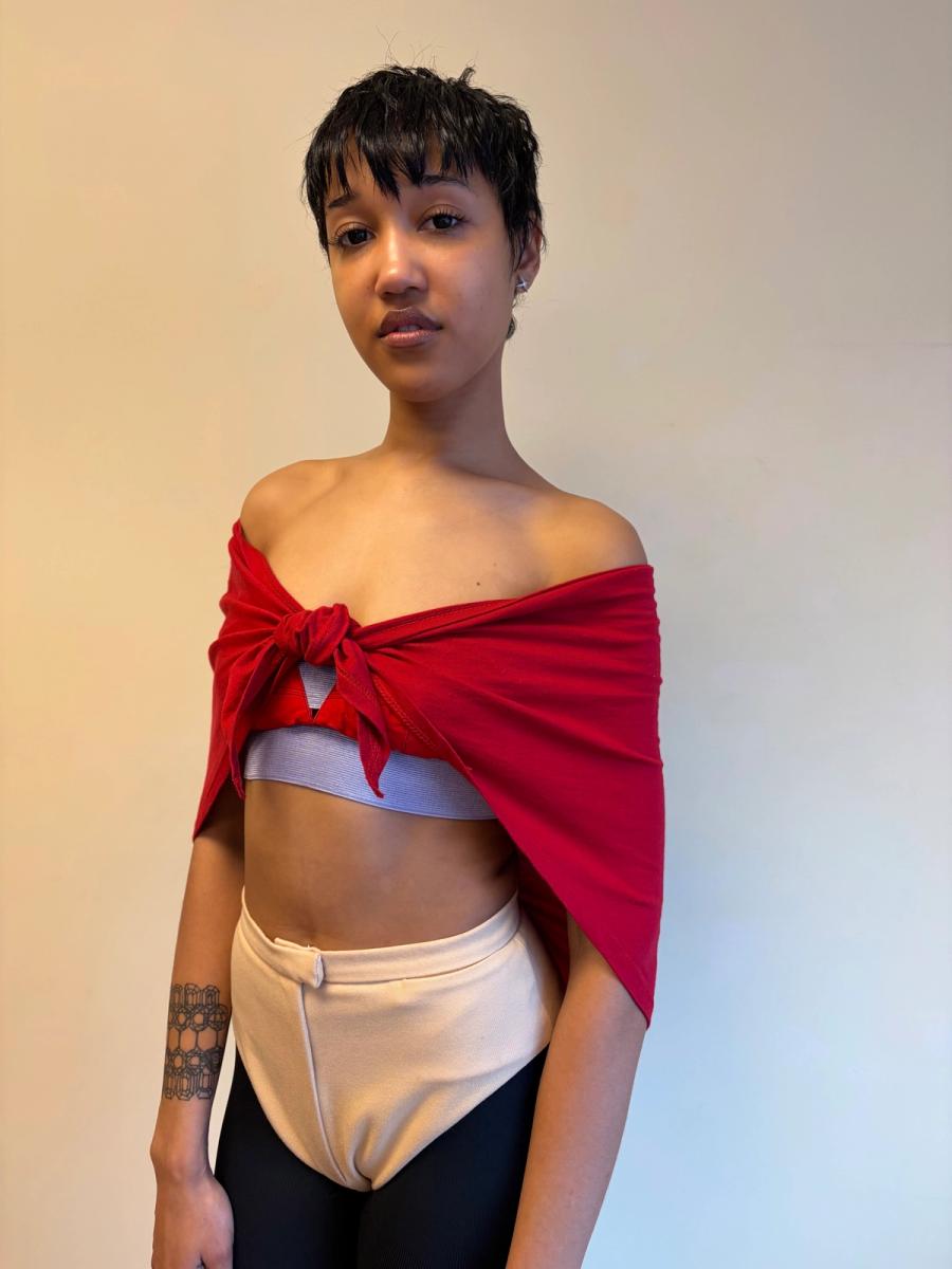 80s Chantal Thomass Suite Logo Shawl  product image