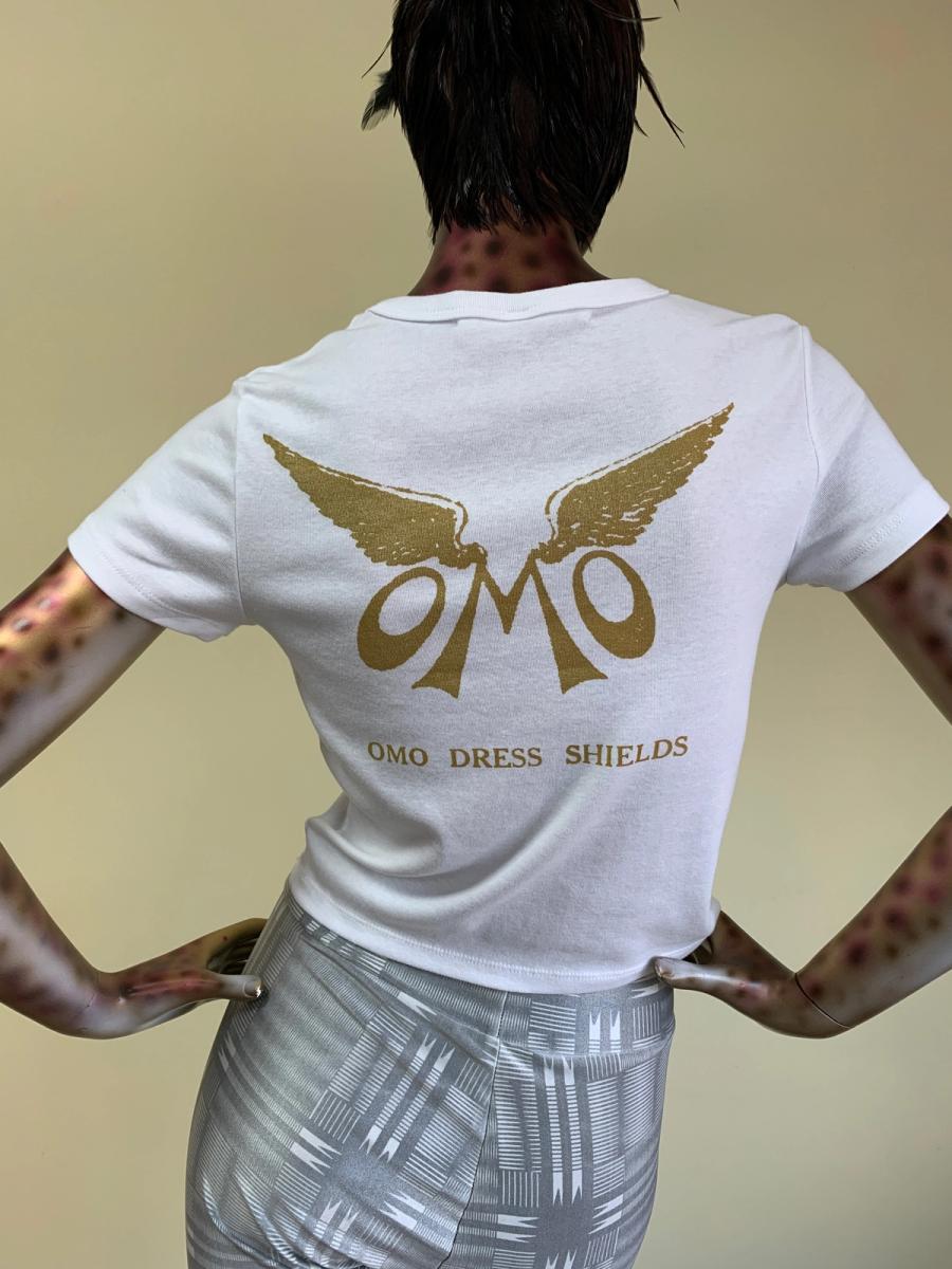 "Enfer" OMO Dress Shields Back Wings T-shirt - Large