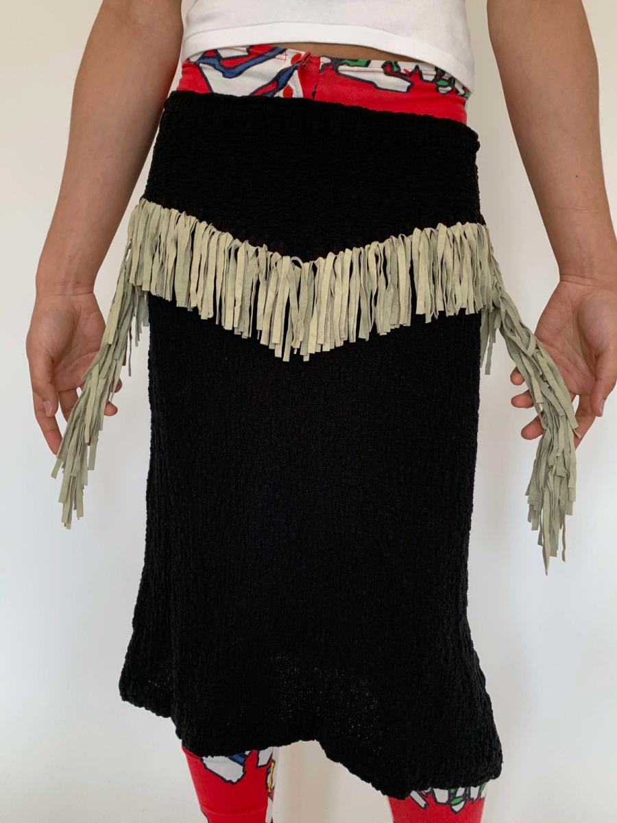 Issey Miyake Fringe Skirt product image