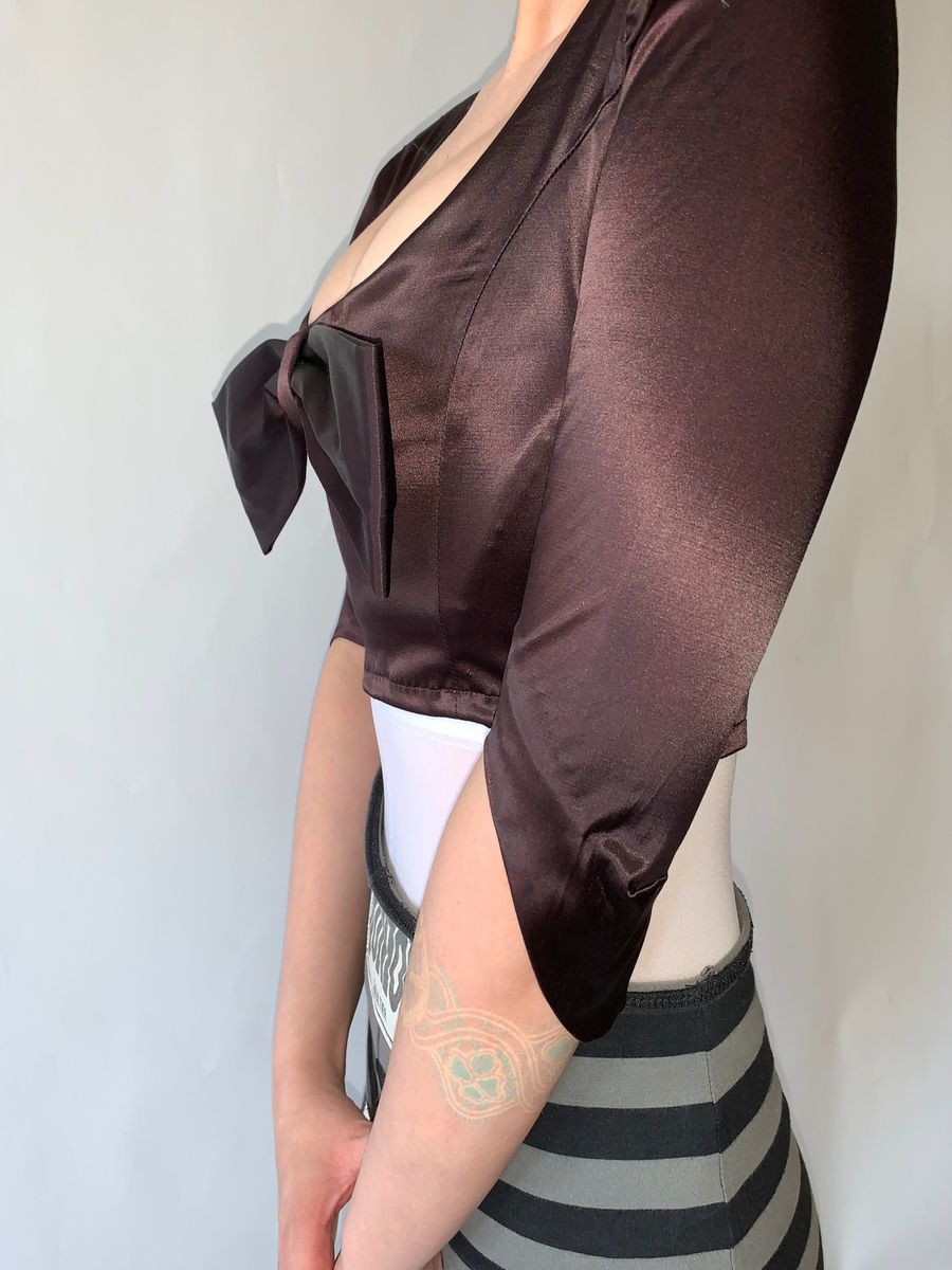 Cafe Society Vivienne Westwood Satin Bow Mini Corset product image