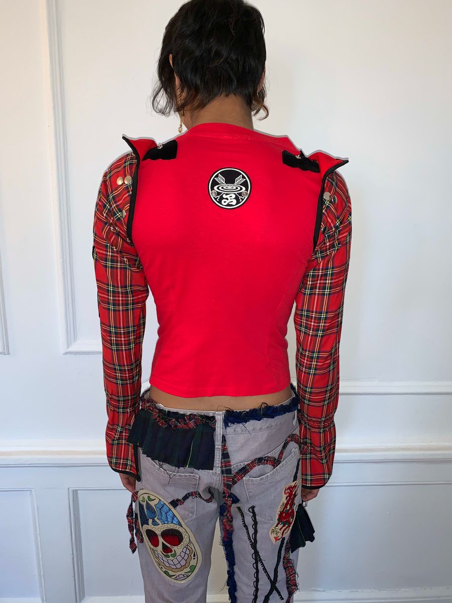Takuya Angel Tartan Heart Top product image