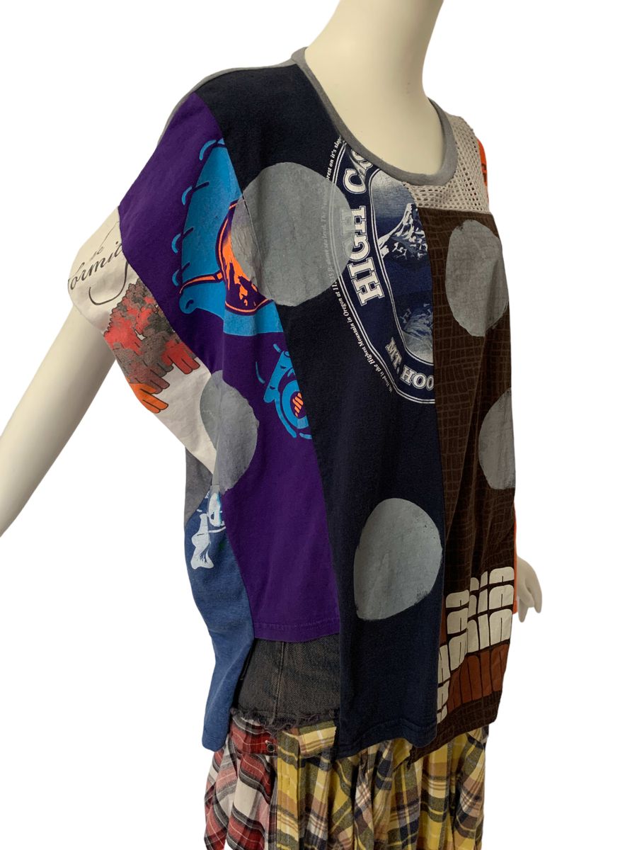 Tomoki Yurita Patchwork Circle Shirt product image