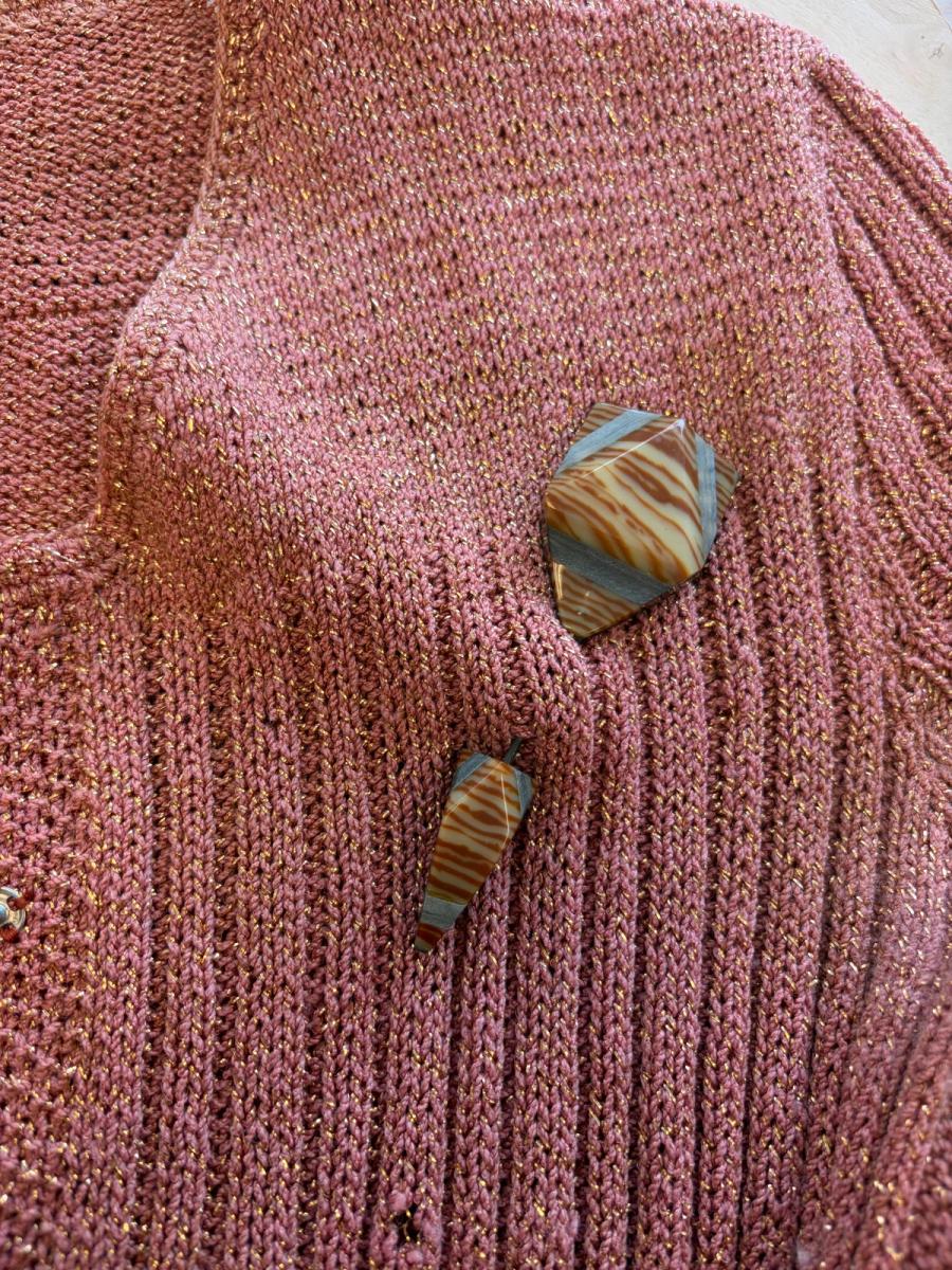 20s Tiger Celluloid Stick Pin product image