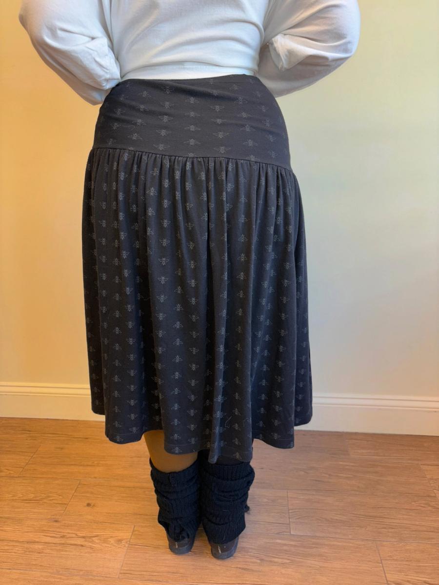 80s Krizia Maglia Bee Print Skirt product image