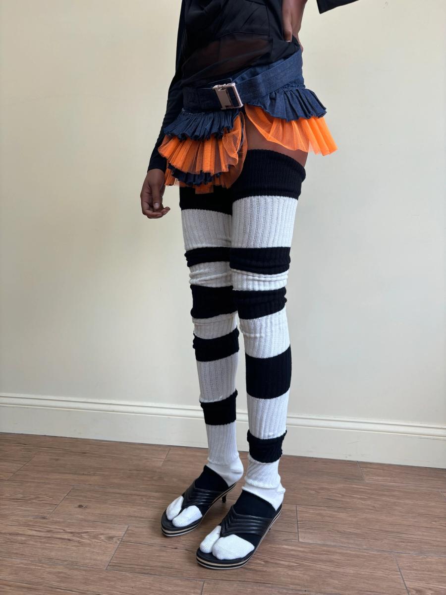 Bernhard Willhelm Extra Long Striped Socks  product image