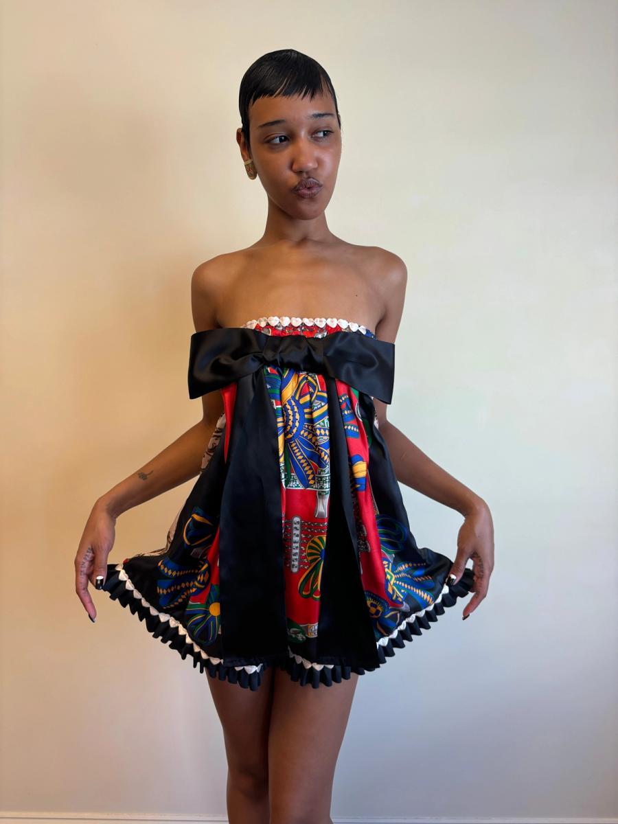 Glamorous Jane Bow Scarf Dress product image