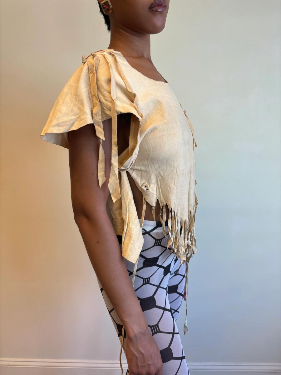 70s Fiorucci Suede Top  product image