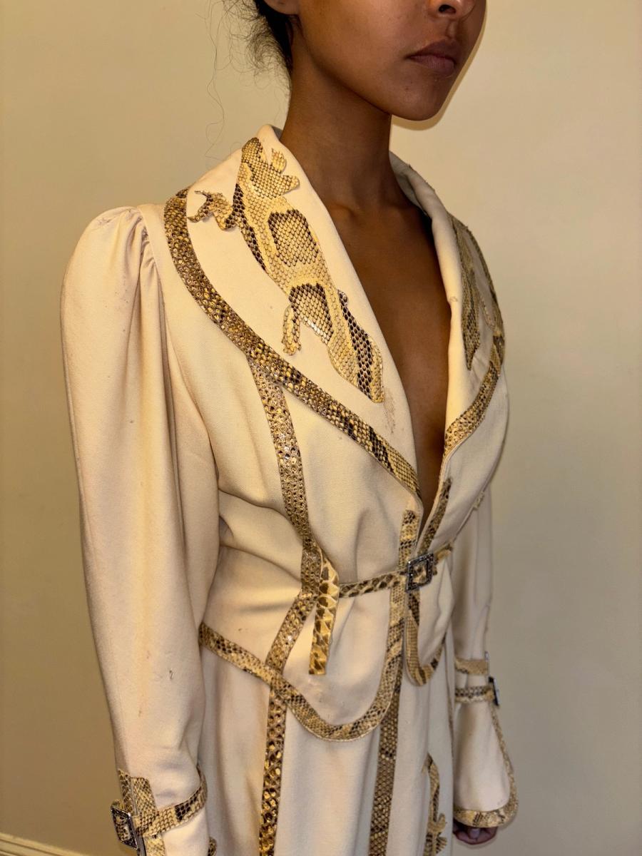 70s Bill Gibb Lizard Cutout Set product image