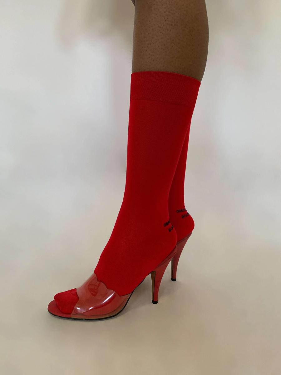 Obscure Desire of Bourgeoisie Red Socks product image