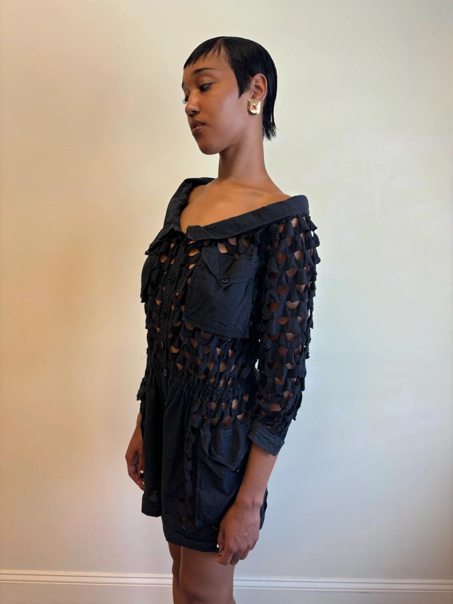 1984 Chantal Thomass Cutout Romper product image