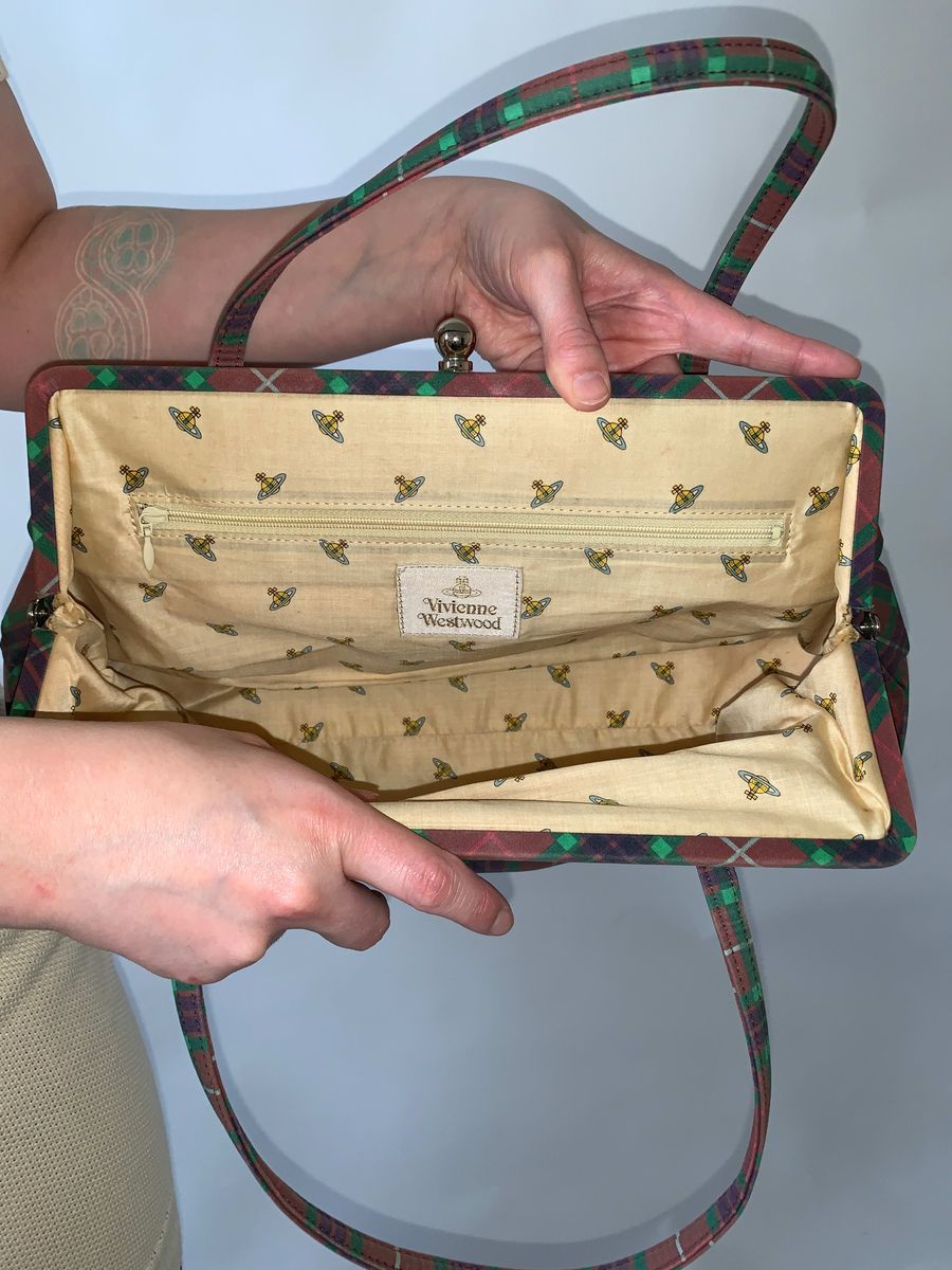 Vivienne Westwood 90s Plaid Purse product image